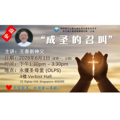 成圣的召叫（王春新神父主讲）